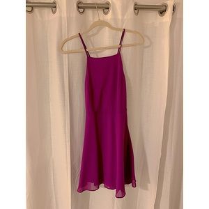 Lulu’s Magenta Cocktail Dress